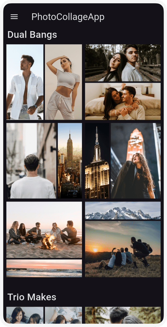 PhotoCollageApp Hero